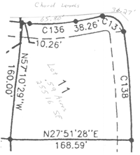 Custom Home plot 11 in Lake Forest subdivision
