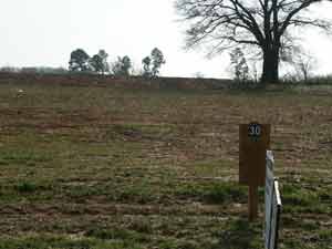 Custom home plot 30 in Legendwood subdivision