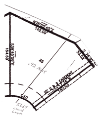 Custom Home plot 25 in Legendwood subdivision